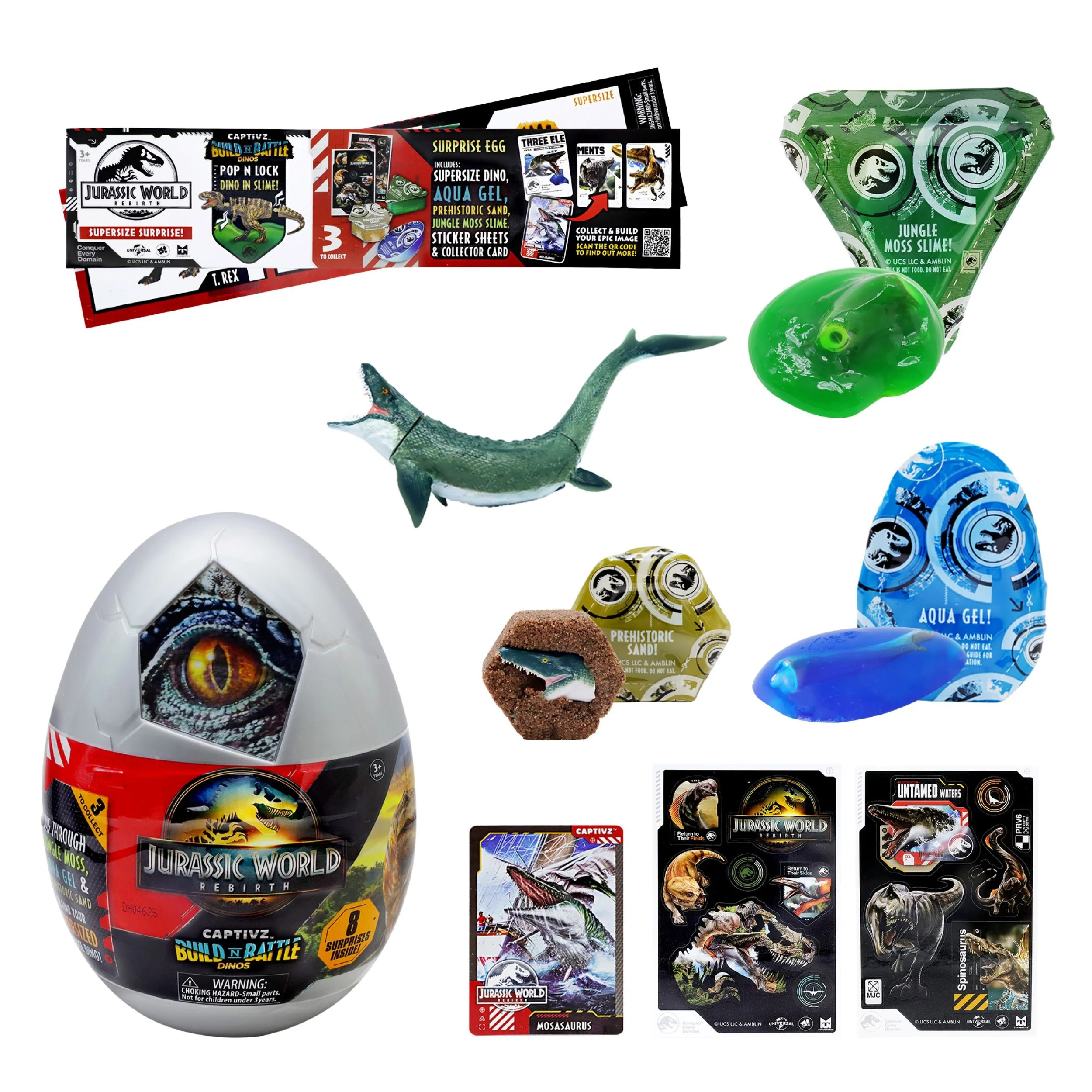 Jurassic World Rebirth Captivz Surprise Egg — TOYMONSTER